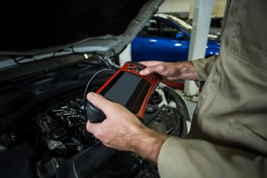 Car battery testing and replacement